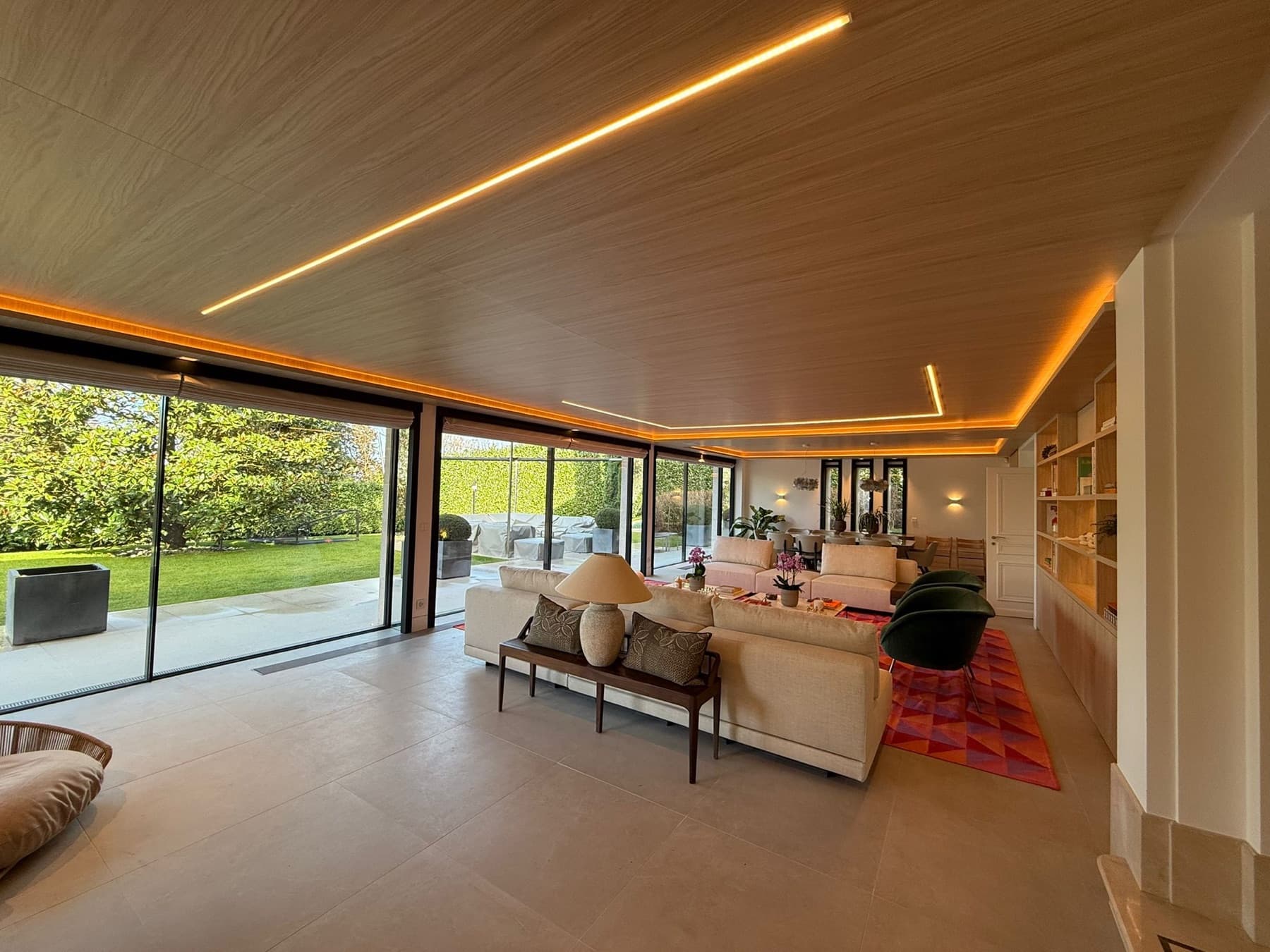 Plafond en chêne — Cologny