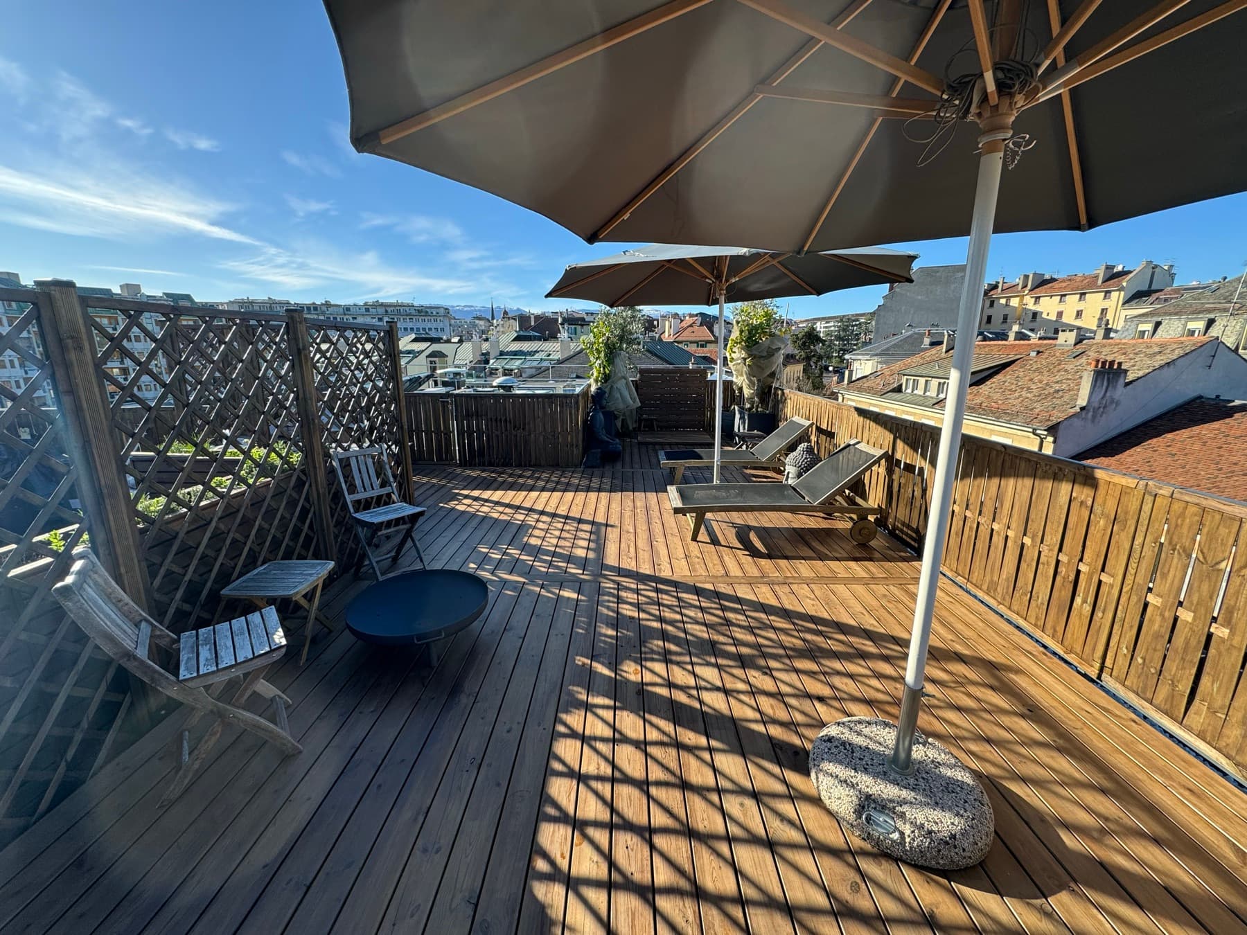 Terrasse en bois — Jad